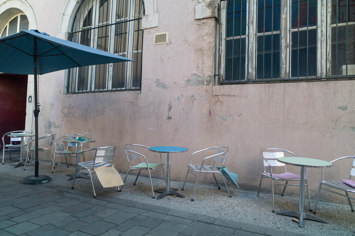 Terrasse pastel